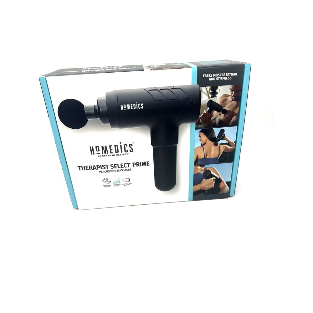 Homedics Massager Gun Therapist Select Plus Percussion Deep Body - Open Box Used